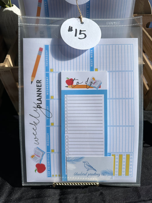 Notepad Set - Teacher